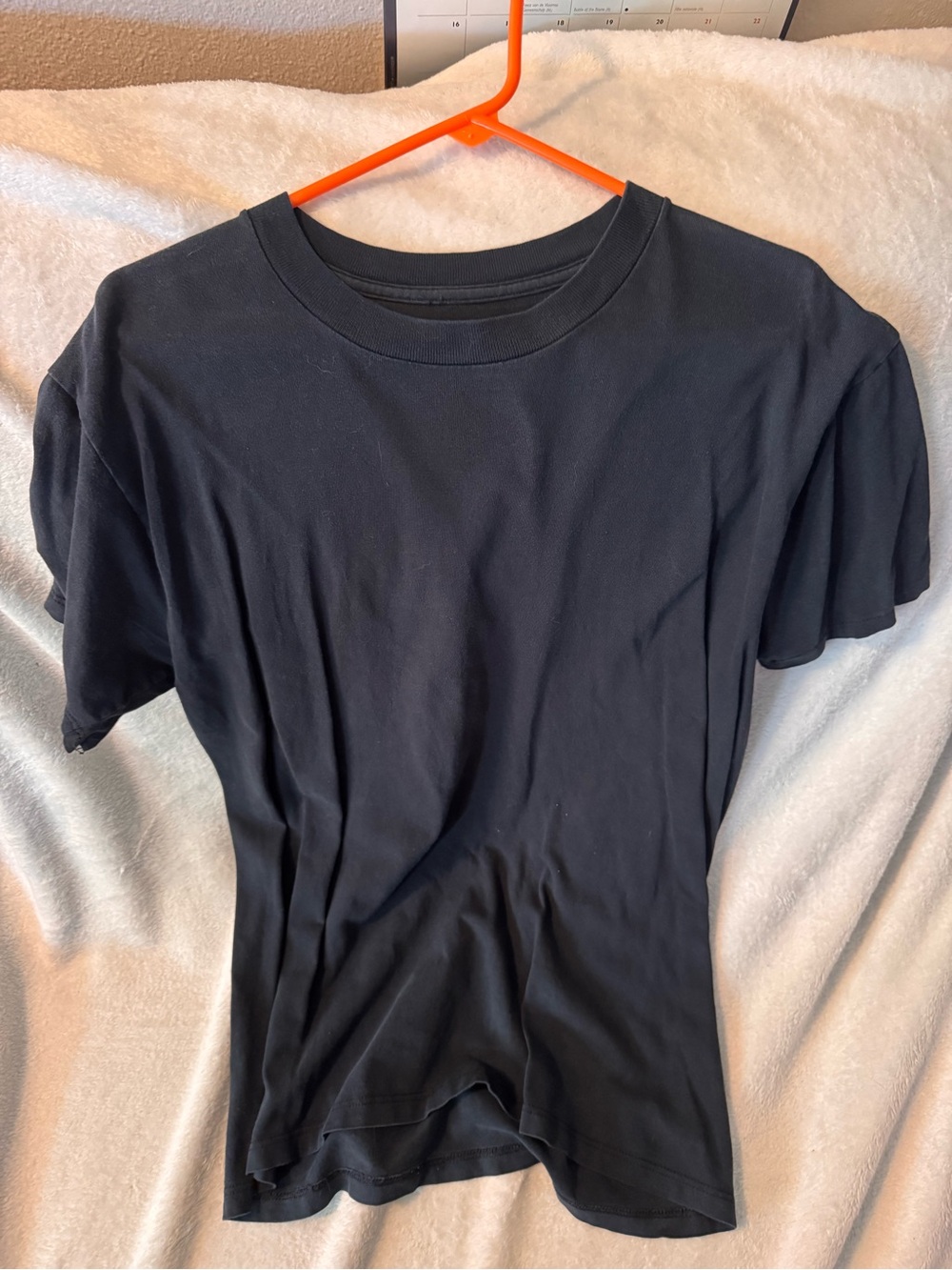 Stafford Black Short Sleeve Crew Neck Tee